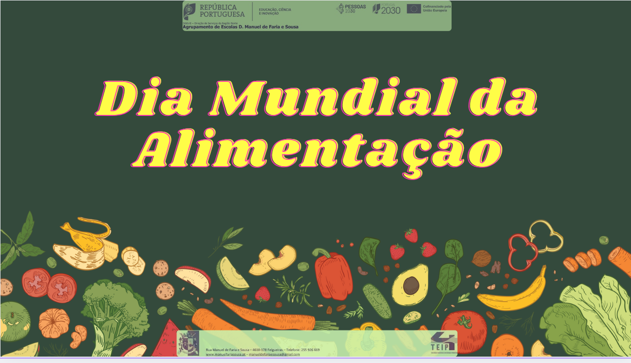 Dia Mundial da Alimentação